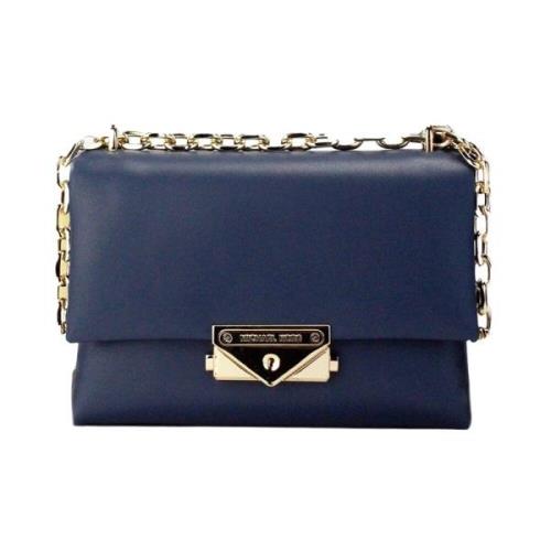 Cece Small Navy Vegan Konvertibel Crossbody Taske