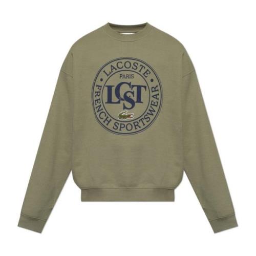 Sweatshirt med logo