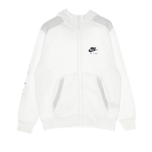 Sportswear Zip Hoodie Air Hoodie Hvid/Sort