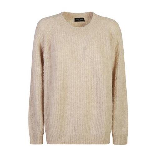 Beige Strikbluse AW24 Kvinder