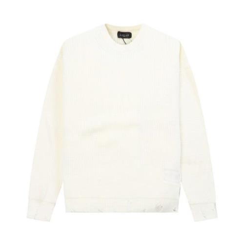 Creme Sweater Stilfuld Vintermode