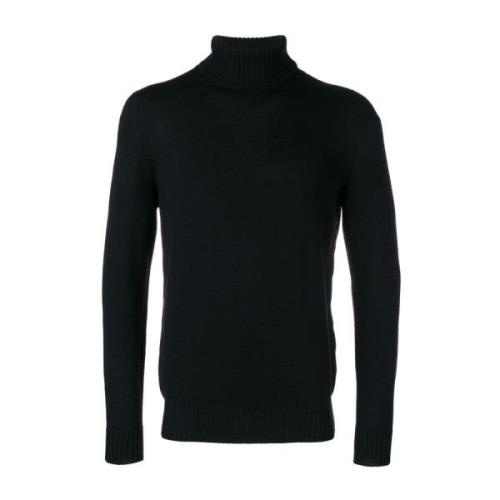 Sort Merinould Turtleneck Sweater