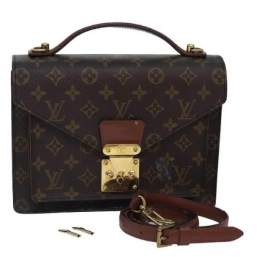 Pre-owned Canvas louis-vuitton-tasker