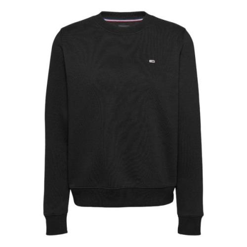 Sort langærmet sweater