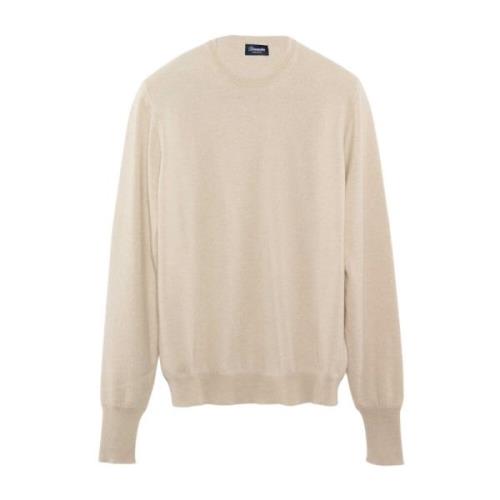 Beige Sweaters til Mænd