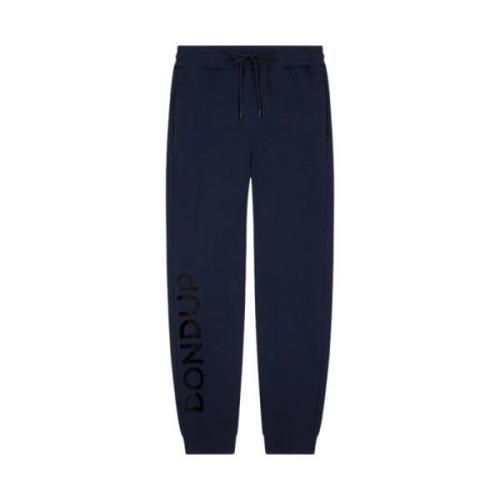 Jogger sweatpants med sideprint