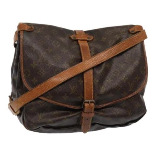 Pre-owned Canvas louis-vuitton-tasker