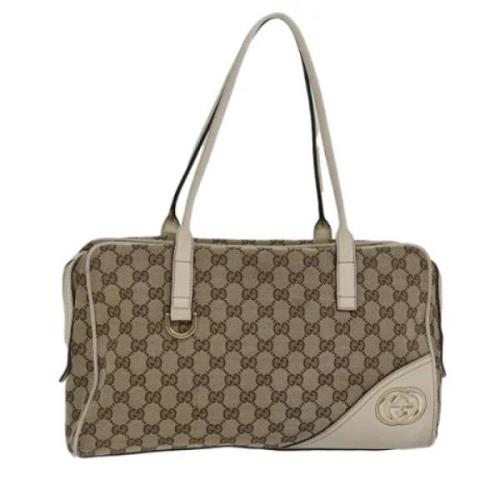 Pre-owned Canvas gucci-tasker