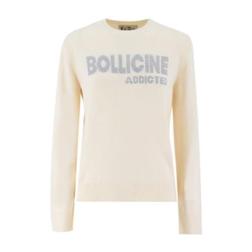 Broderet Crew-Neck Pullover