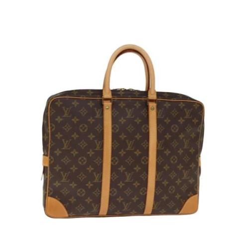 Pre-owned Canvas louis-vuitton-tasker