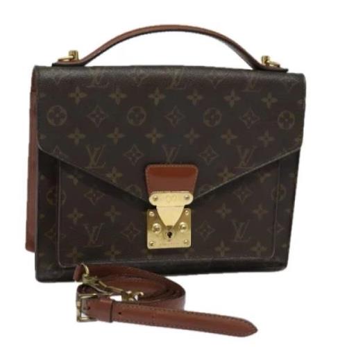 Pre-owned Canvas louis-vuitton-tasker