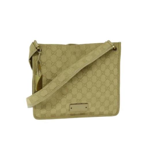 Pre-owned Canvas gucci-tasker