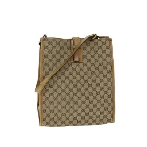 Pre-owned Canvas gucci-tasker