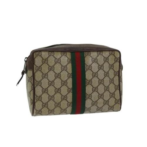 Pre-owned Canvas gucci-tasker