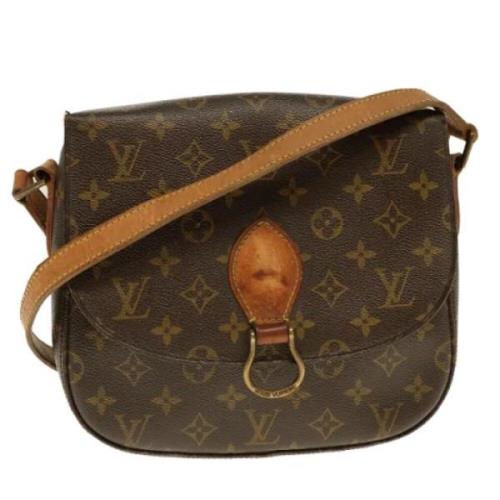 Pre-owned Canvas louis-vuitton-tasker