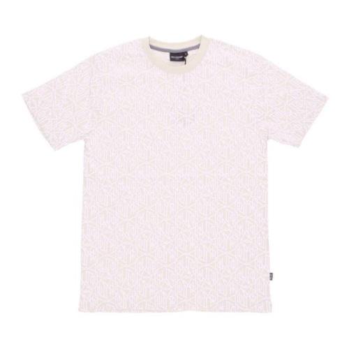 Monogram Tee Beige All Over Print