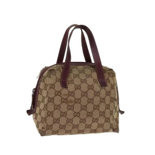 Pre-owned Canvas gucci-tasker