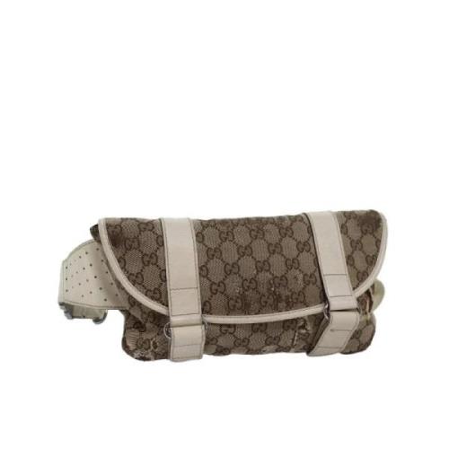 Pre-owned Canvas gucci-tasker