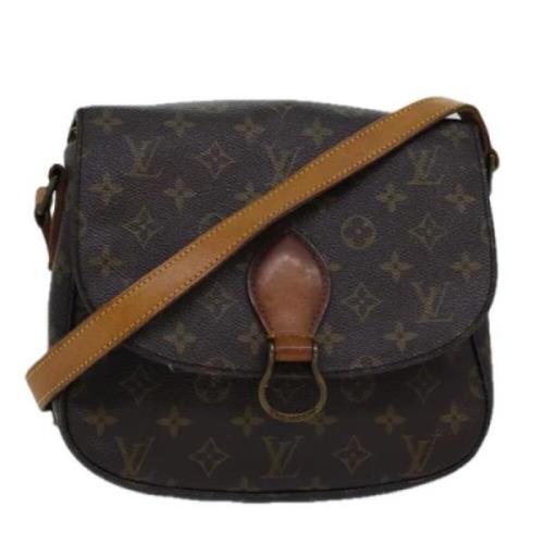 Pre-owned Canvas louis-vuitton-tasker