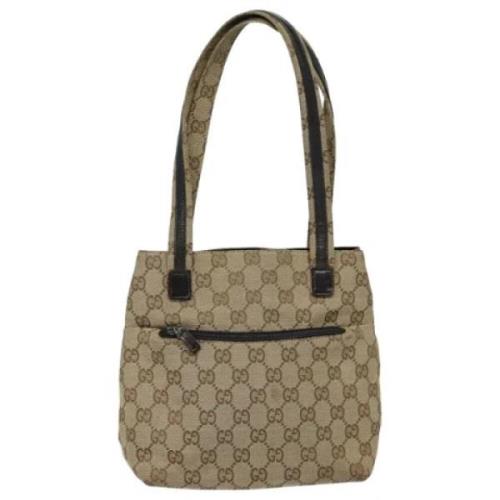 Pre-owned Canvas gucci-tasker