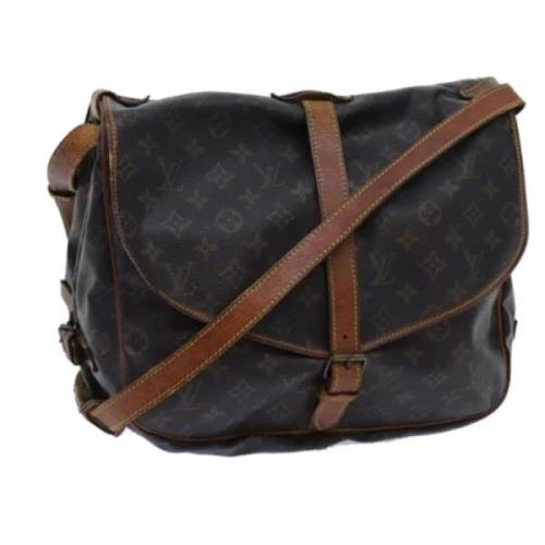 Pre-owned Canvas louis-vuitton-tasker