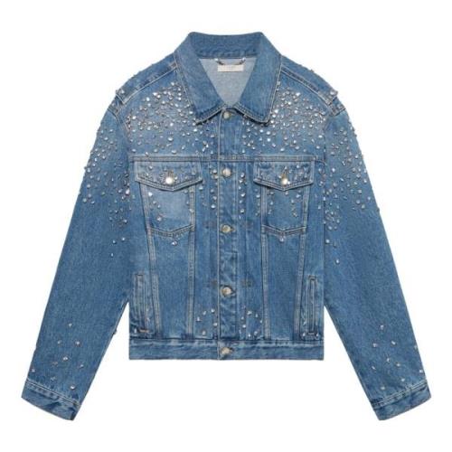 Denimjakke med moderne stil