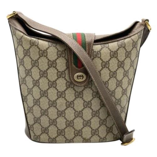 Pre-owned Canvas gucci-tasker