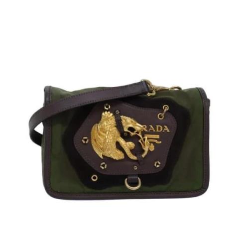 Pre-owned nylon prada-tasker