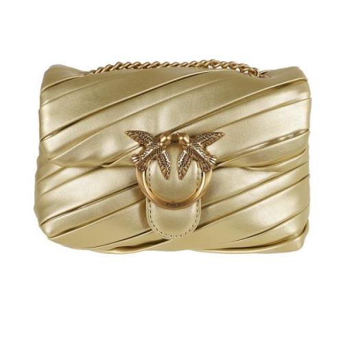 Antik Guld Love Puff Baby Clutch