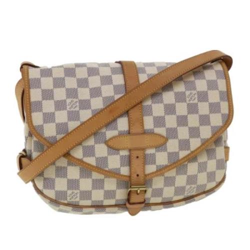 Pre-owned Canvas louis-vuitton-tasker