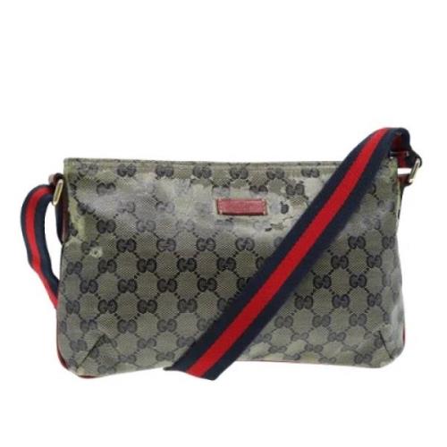 Pre-owned Canvas gucci-tasker