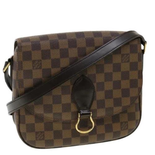 Pre-owned Canvas louis-vuitton-tasker