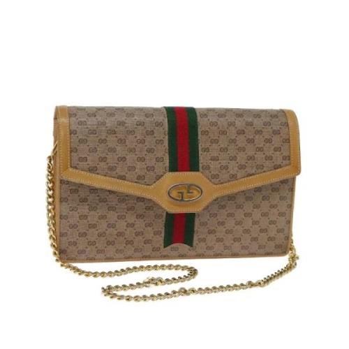 Pre-owned Canvas gucci-tasker