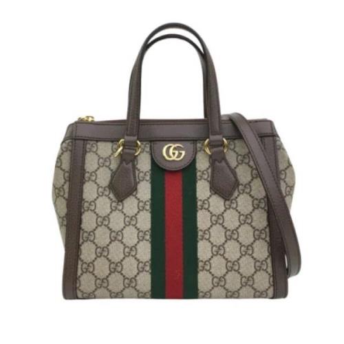 Pre-owned Canvas gucci-tasker