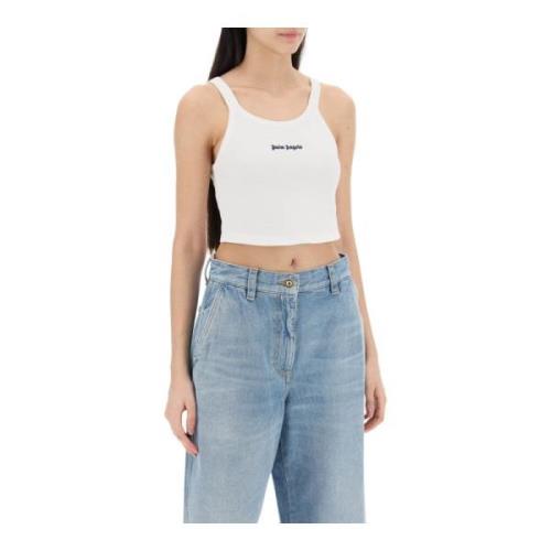 Broderet Logo Crop Top