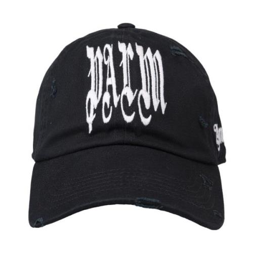 Sort Gotisk Logo Baseball Hat