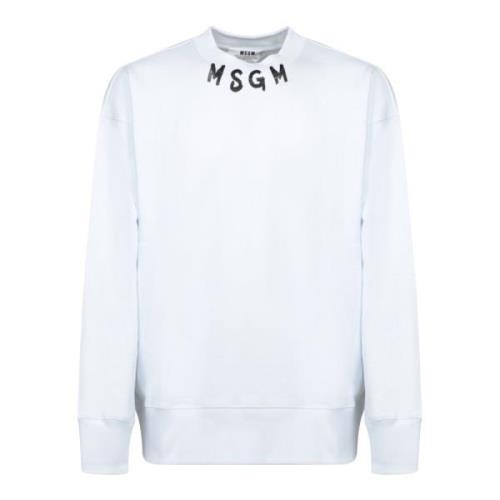 Hvid Sweatshirt til Mænd AW24