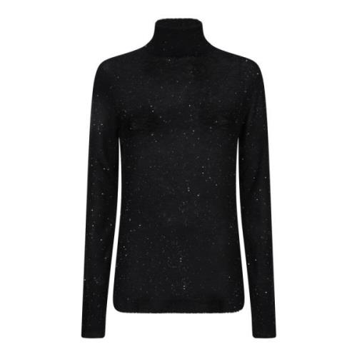 Sort Paillet Sweater AW24