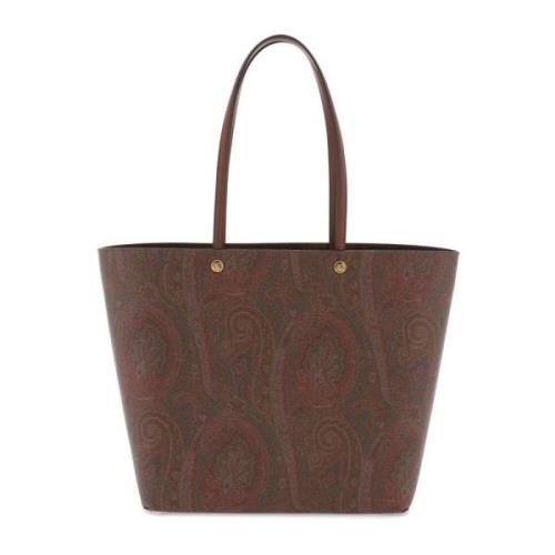 Ikonisk Paisley Jacquard Tote Taske