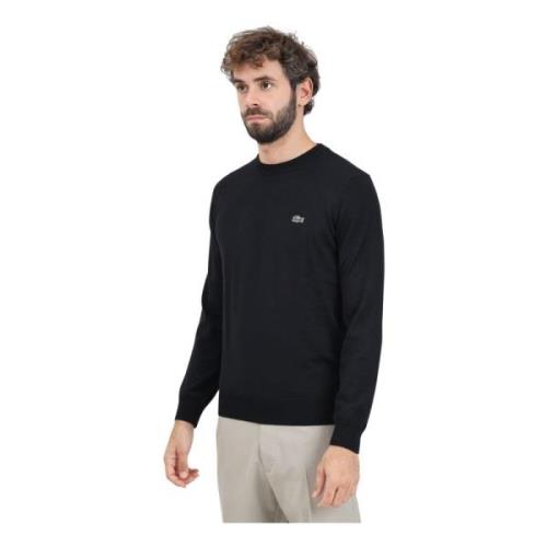 Sort Crewneck Sweater Essential Minimalist Design