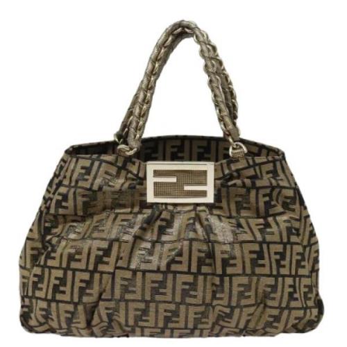 Pre-owned Canvas fendi-tasker