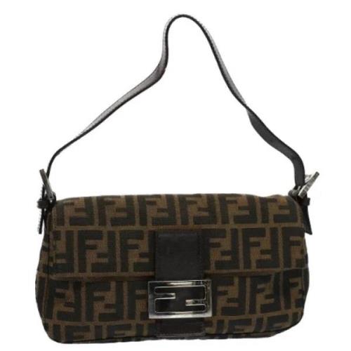 Pre-owned Canvas fendi-tasker