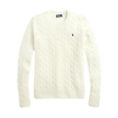 Cremefarvet Polo Ralph Lauren Julianna Pullover Sweater