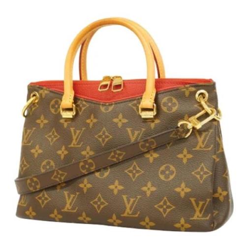 Pre-owned Canvas louis-vuitton-tasker