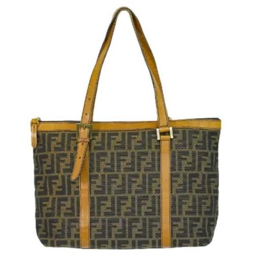 Pre-owned Canvas fendi-tasker