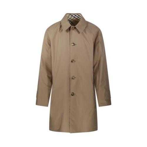 Trench Coat med Teddy Detalje