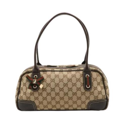 Pre-owned Canvas gucci-tasker