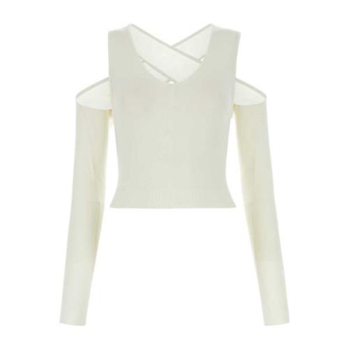 Ivory Viscose Blend Birke Top