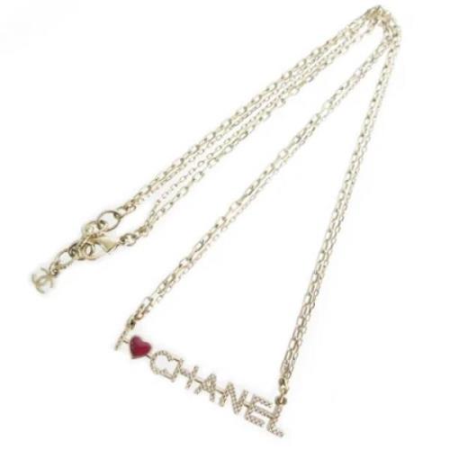 Pre-owned Metal chanel-smykker