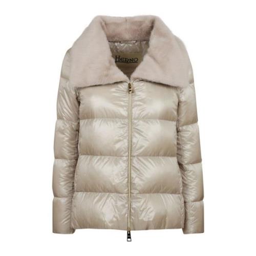 Ultralight Faux Fur Bomber Jakke